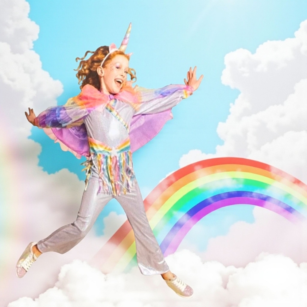Kids Rockstar Unicorn Costume by Hyde & EEK!, S
